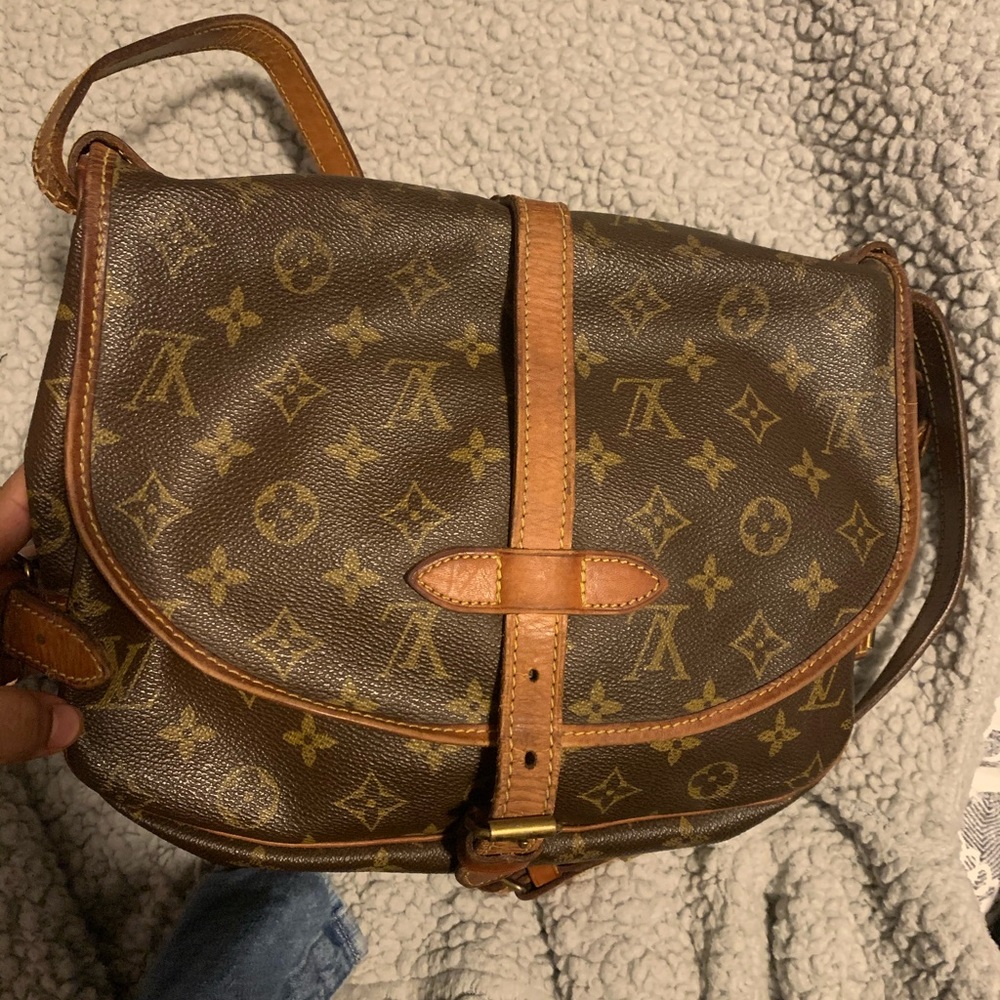 VINTAGE Louis Vuitton double sided crossbody bag